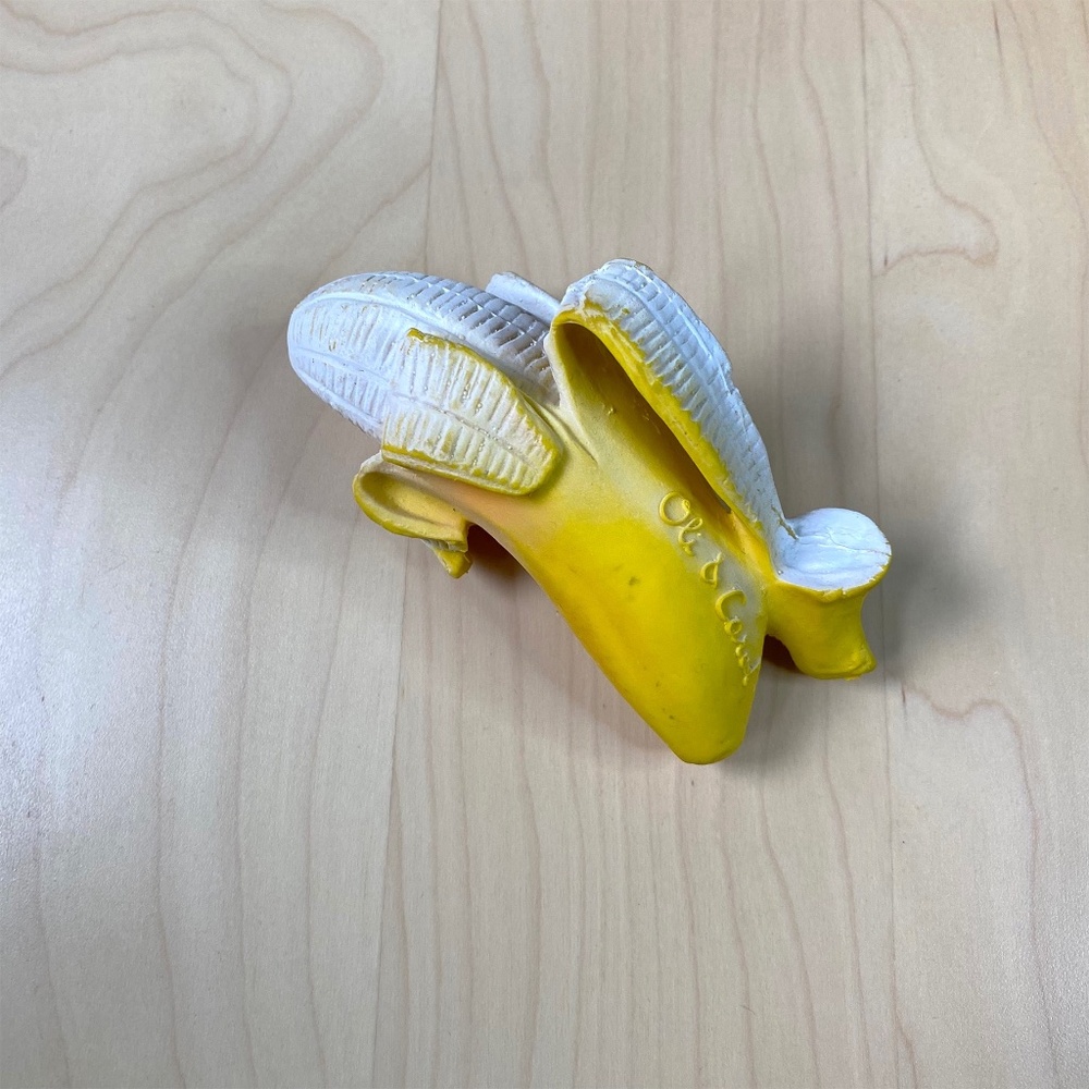 Oli & Carol Ana Banana Baby Teether and Bath Toy